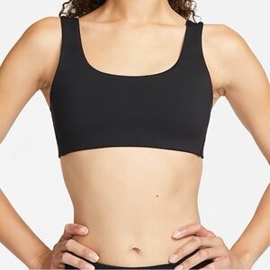 Nike Black Scoop Neck Sports Bra
